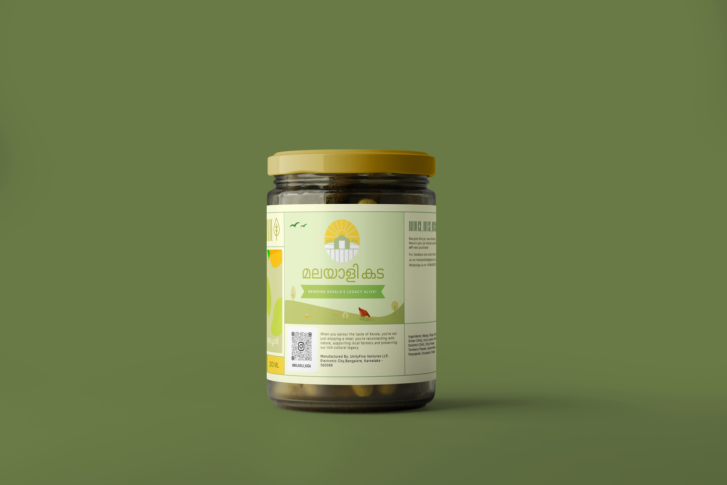 Mango Carrot Kanthari Pickle