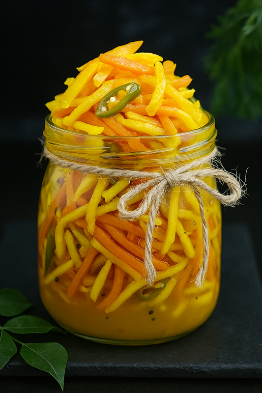 Mango Carrot Kanthari Pickle