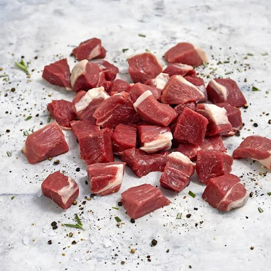 Mutton Boneless Cubes - Fresh Frozen (HALAL)