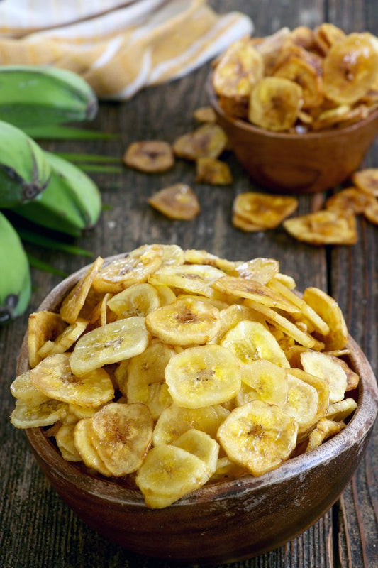 Kerala-style banana chips in coconut oil